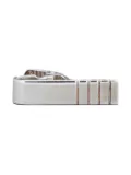 Thom Browne 4-Bar tie bar - Silver