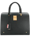 Thom Browne Mr. Thom pebbled-leather holdall - Black