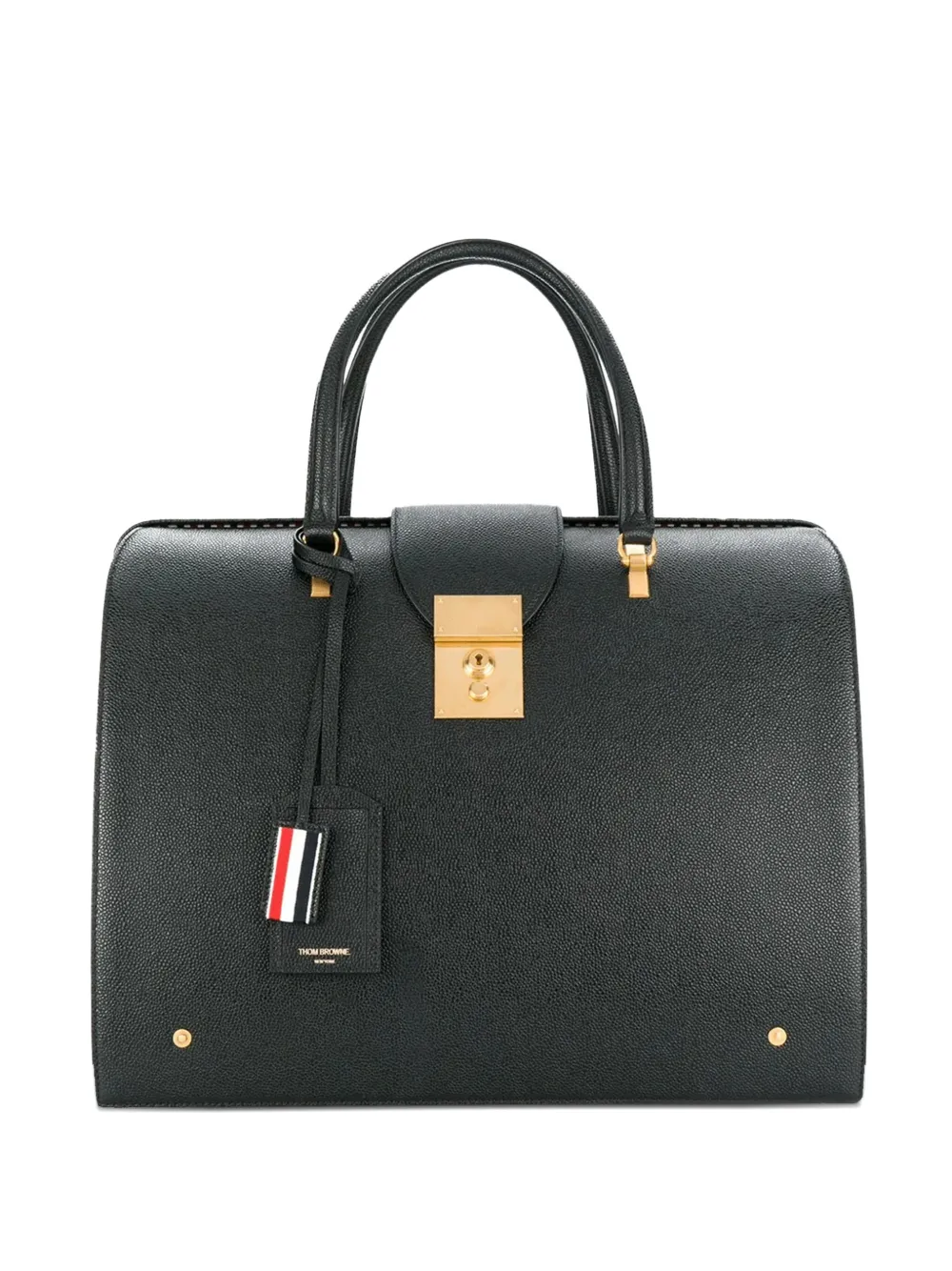 Mr. Thom pebbled-leather holdall