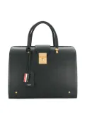 Thom Browne Mr. Thom pebbled-leather holdall - Black