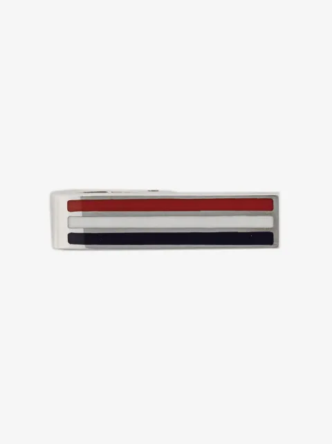 Thom Browne  RWB-stripe tie bar