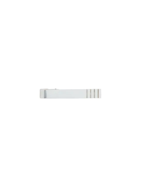 Thom Browne 4-Bar Silver Long Tie Bar