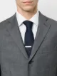 Image 2 of Thom Browne 4-Bar Silver Long Tie Bar