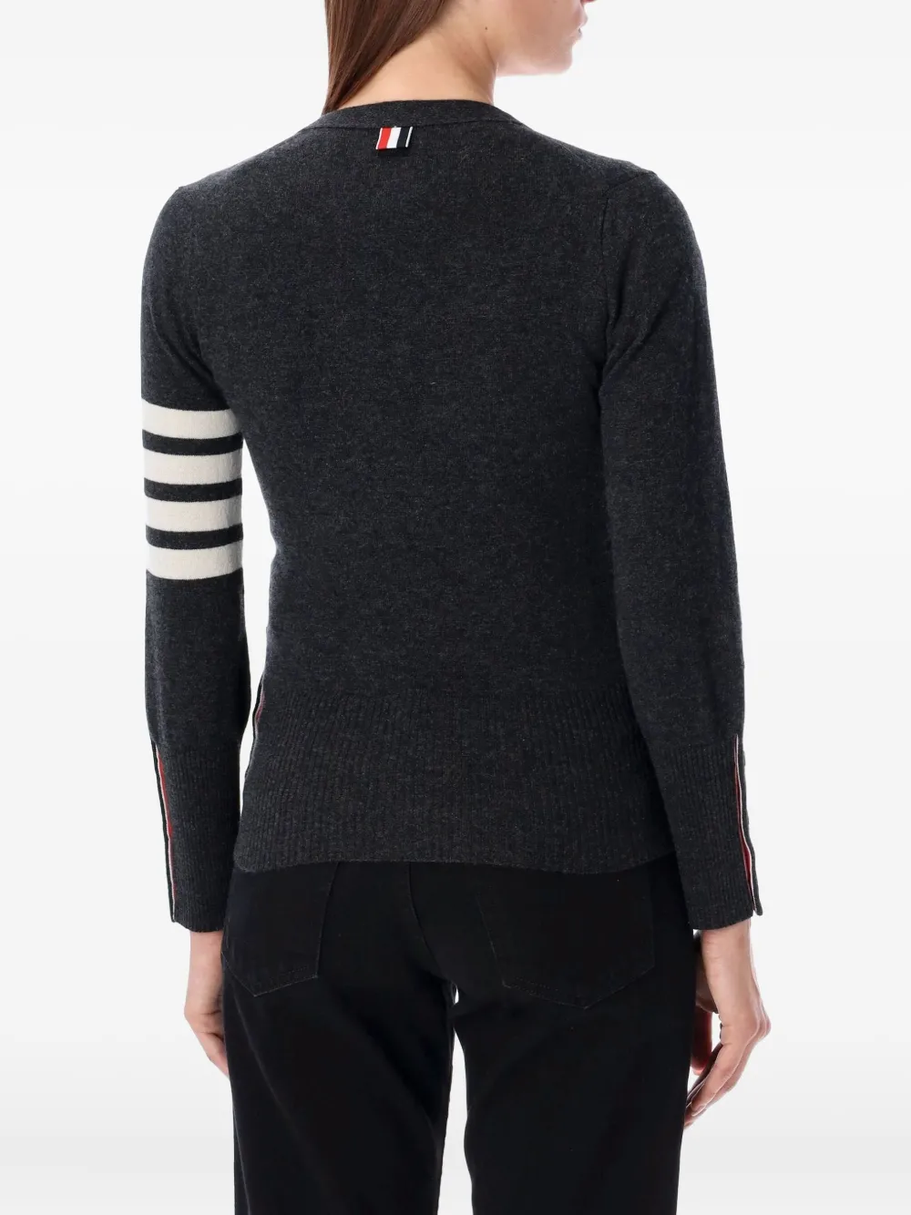 Thom Browne 4-Bar V-neck cashmere cardigan | Cardigans | Image 2