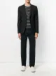 الصورة 2 من Yohji Yamamoto Pre-Owned بنطال بأرجل مستقيمة