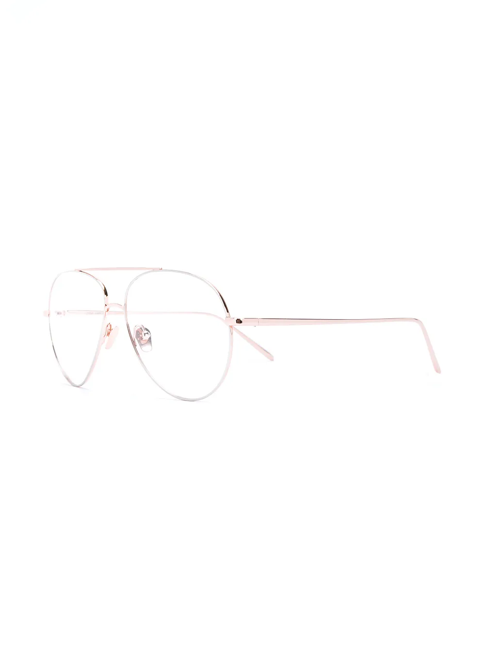 Linda Farrow pilotenbril Metallic