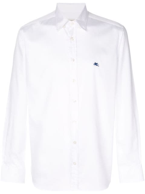 ETRO Button-Down Shirt in White | ModeSens