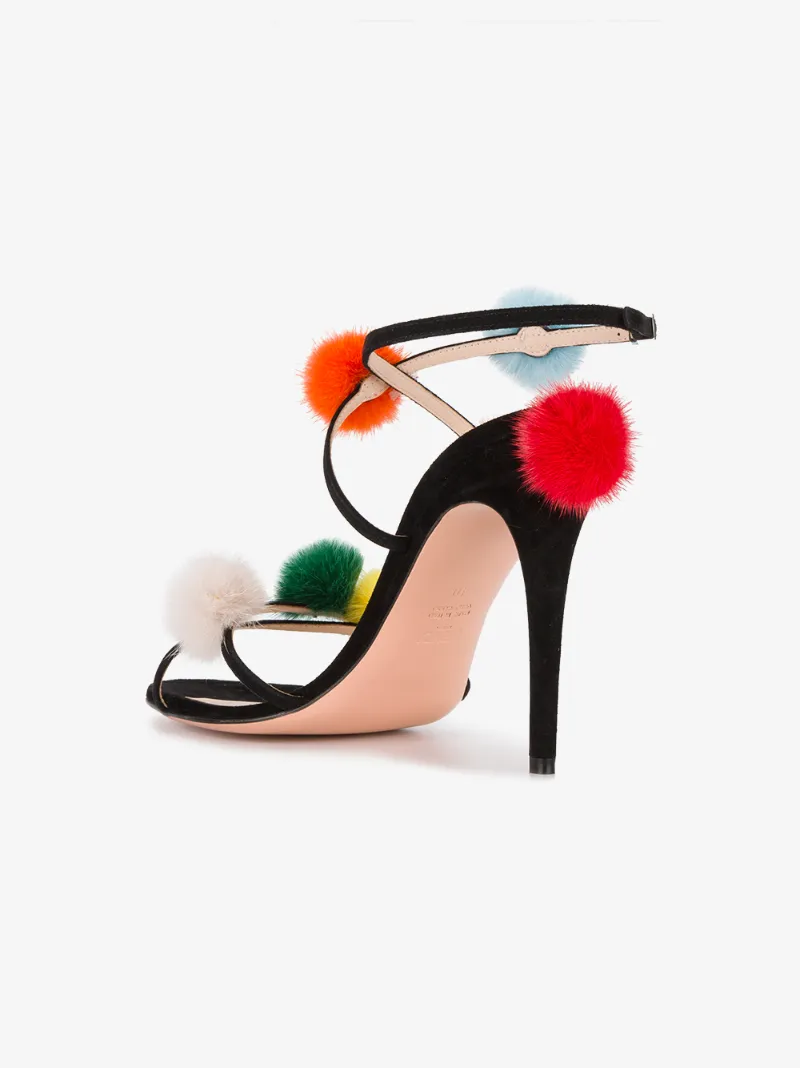 fendi mink sandals