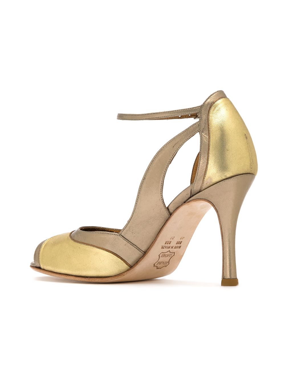 фото Sarah chofakian panelled pumps