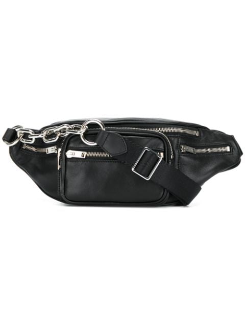 Alexander Wang Padlock Belt Bag In Black | ModeSens