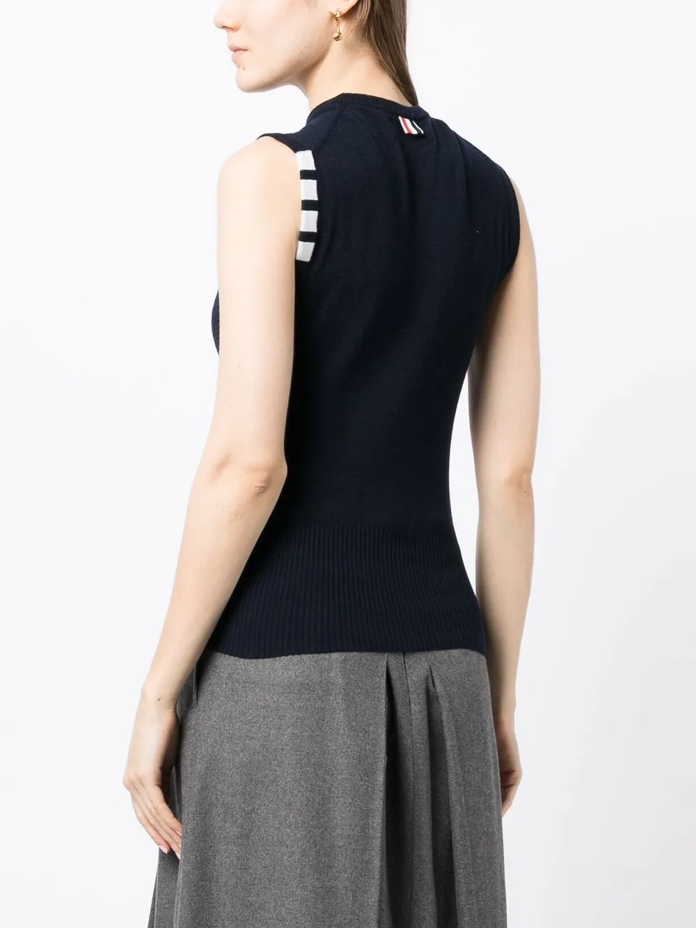 Thom Browne Gebreide top 415 Navy