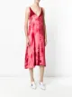 Forte Forte robe midi en velours à bretelle