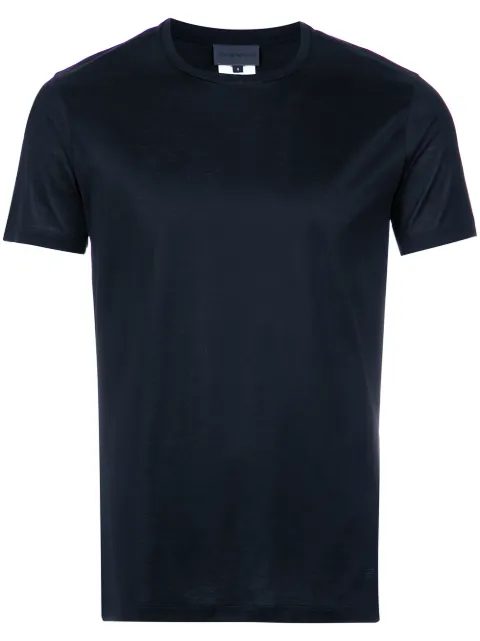 Emporio Armani graphic-print cotton T-shirt