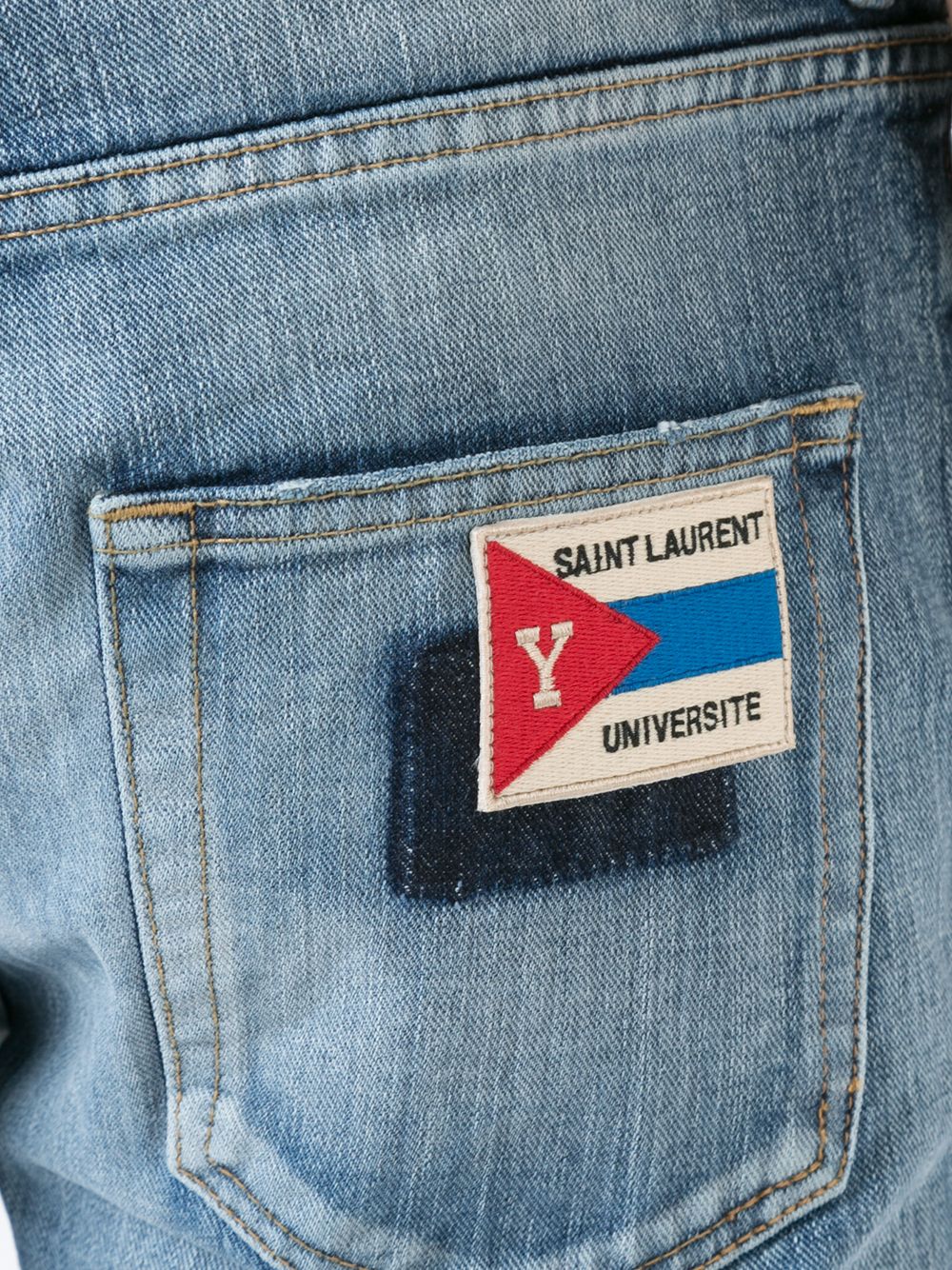 фото Saint laurent джинсы 'université'