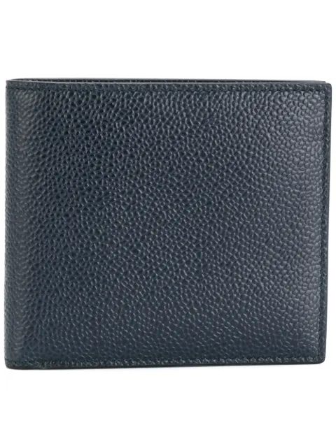 Thom Browne Billfold In Pebble Grain