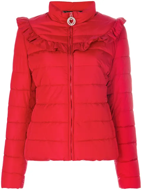 love moschino padded coat