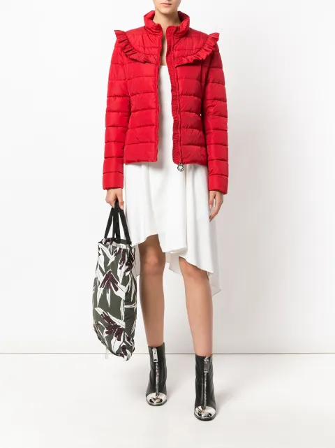 love moschino padded coat