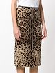 Dolce & Gabbana Bleistiftrock mit Leoparden-Print