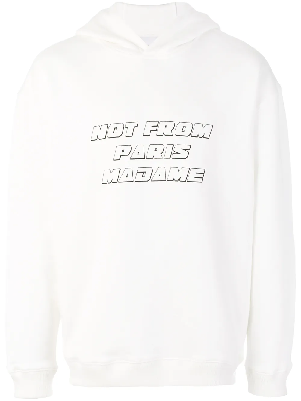 Drôle DE Monsieur Graphic Printed Hoodie $164 - Buy AW17 Online - Fast Delivery, Price