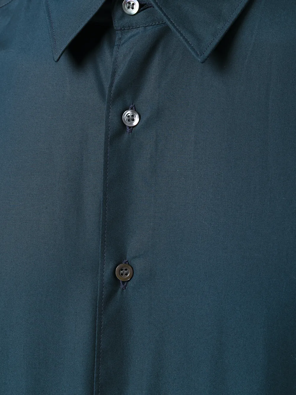 ASPESI gathered cuffs shirt Blauw