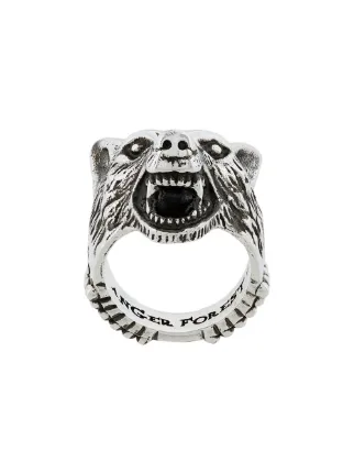gucci wolf ring