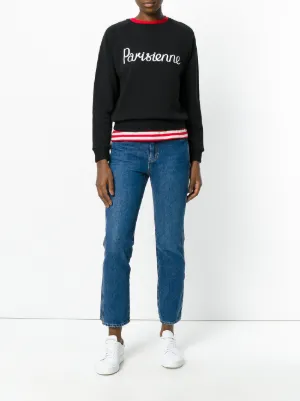 maison kitsune parisienne sweatshirt