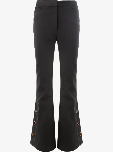 Ellery flared button trousers
