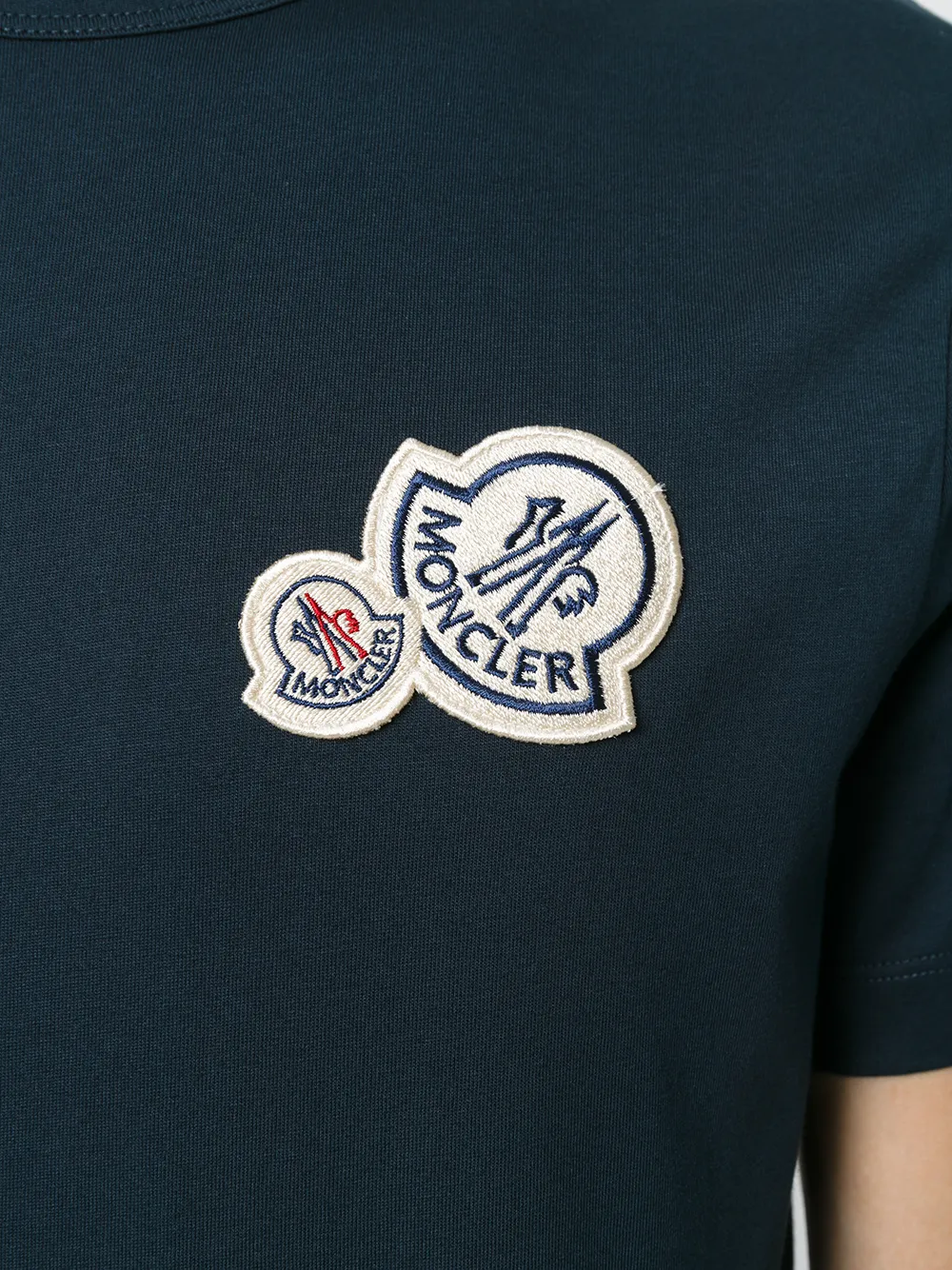 moncler 标志贴花圆领t恤