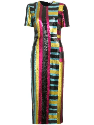 diane von furstenberg sequin dress