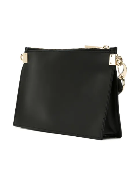 palazzo calf leather shoulder bag