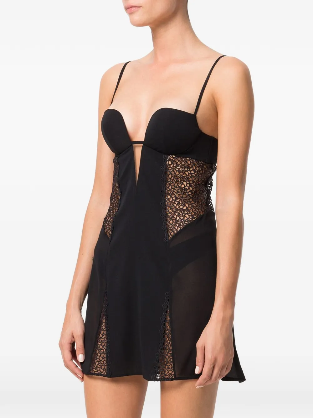 Macrame Tale Chemise Camisole
