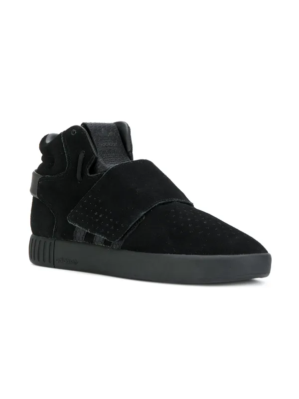 Adidas Adidas Originals Tubular Invader Strap Sneakers | Black | FARFETCH