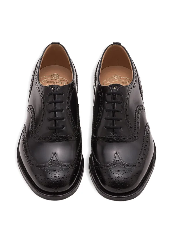 Church's Sapato Oxford De Couro | Preto | FARFETCH BR