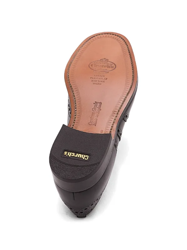 Church's Sapato Oxford De Couro | Preto | FARFETCH BR
