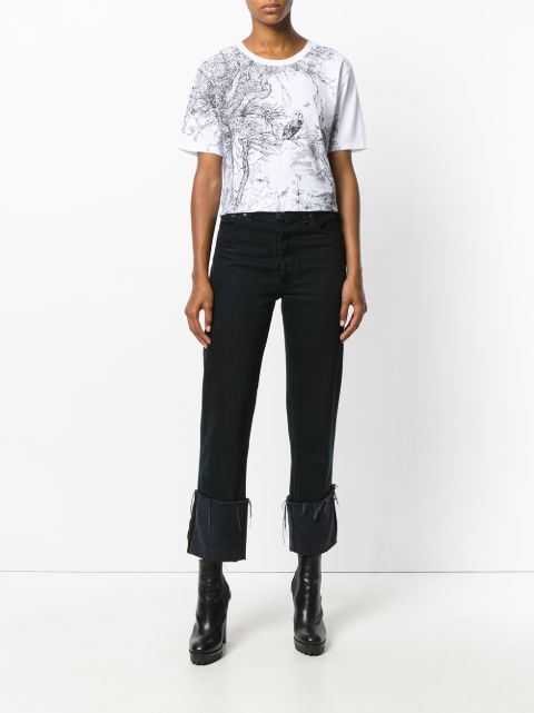 mcqueen printed shirt