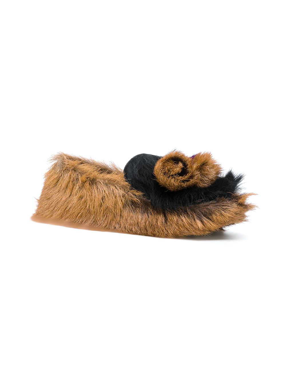 Prada Furry Slippers - Farfetch