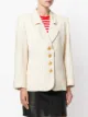 Yves Saint Laurent Pre-Owned سترة متباينة زر