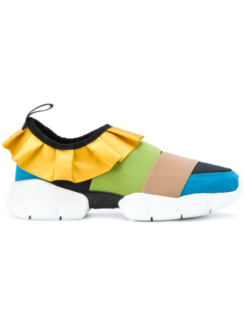 Emilio Pucci Colour-Block Sneakers | ModeSens
