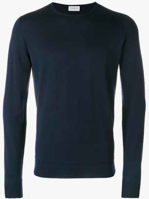 John Smedley crew-neck knit jumper