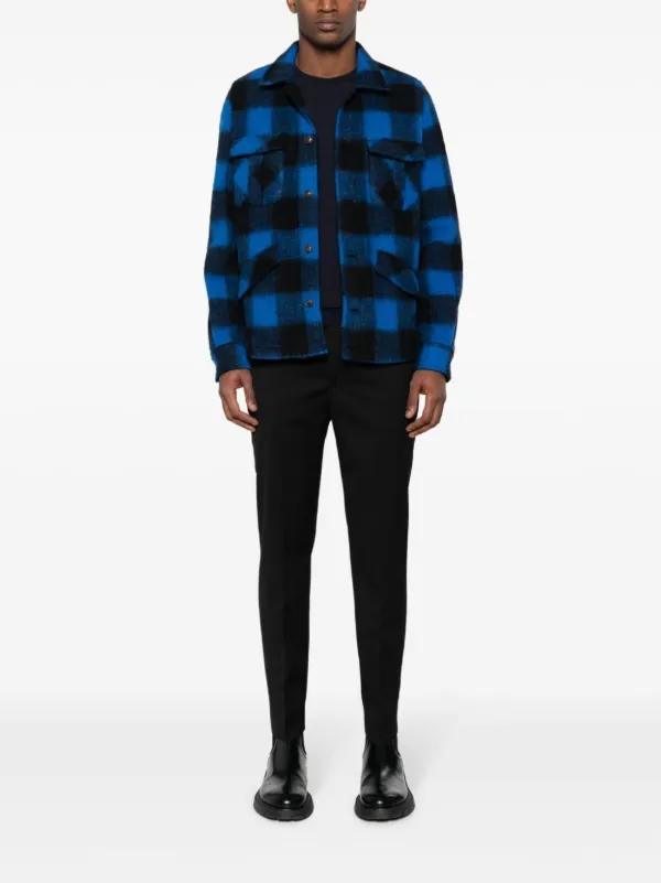 i*a様 JOHN SMEDLEY／crew neck knit John Smedley crew-neck Knit Jumper | Blue | FARFETCH BH