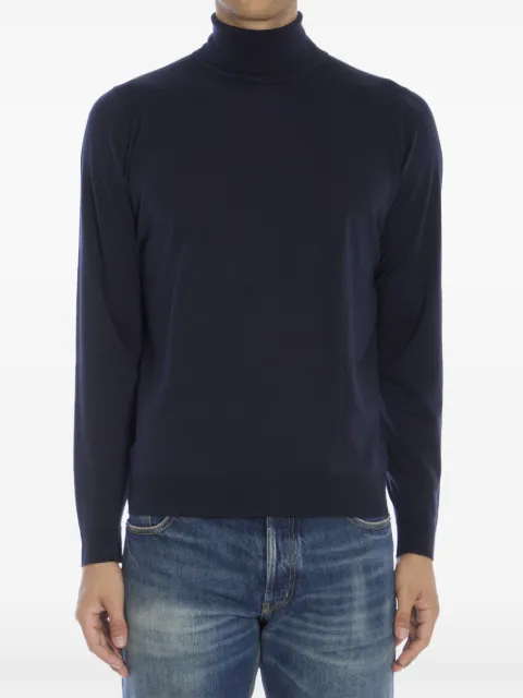 John Smedley roll neck jumper