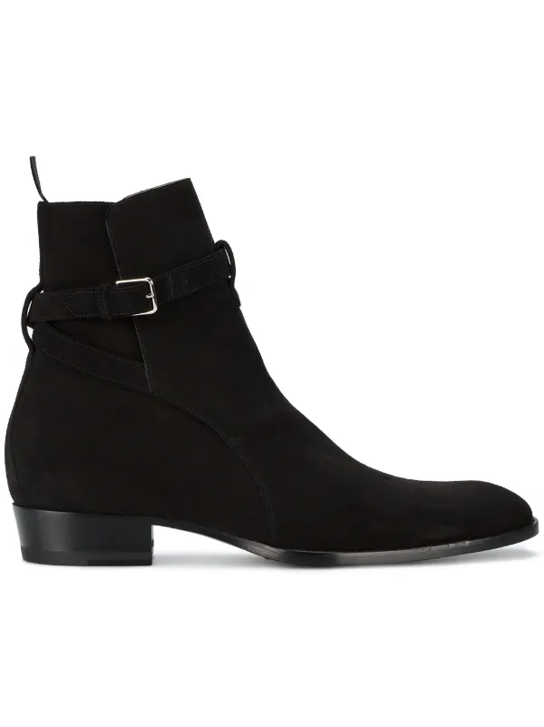 ysl jodhpur boots womens