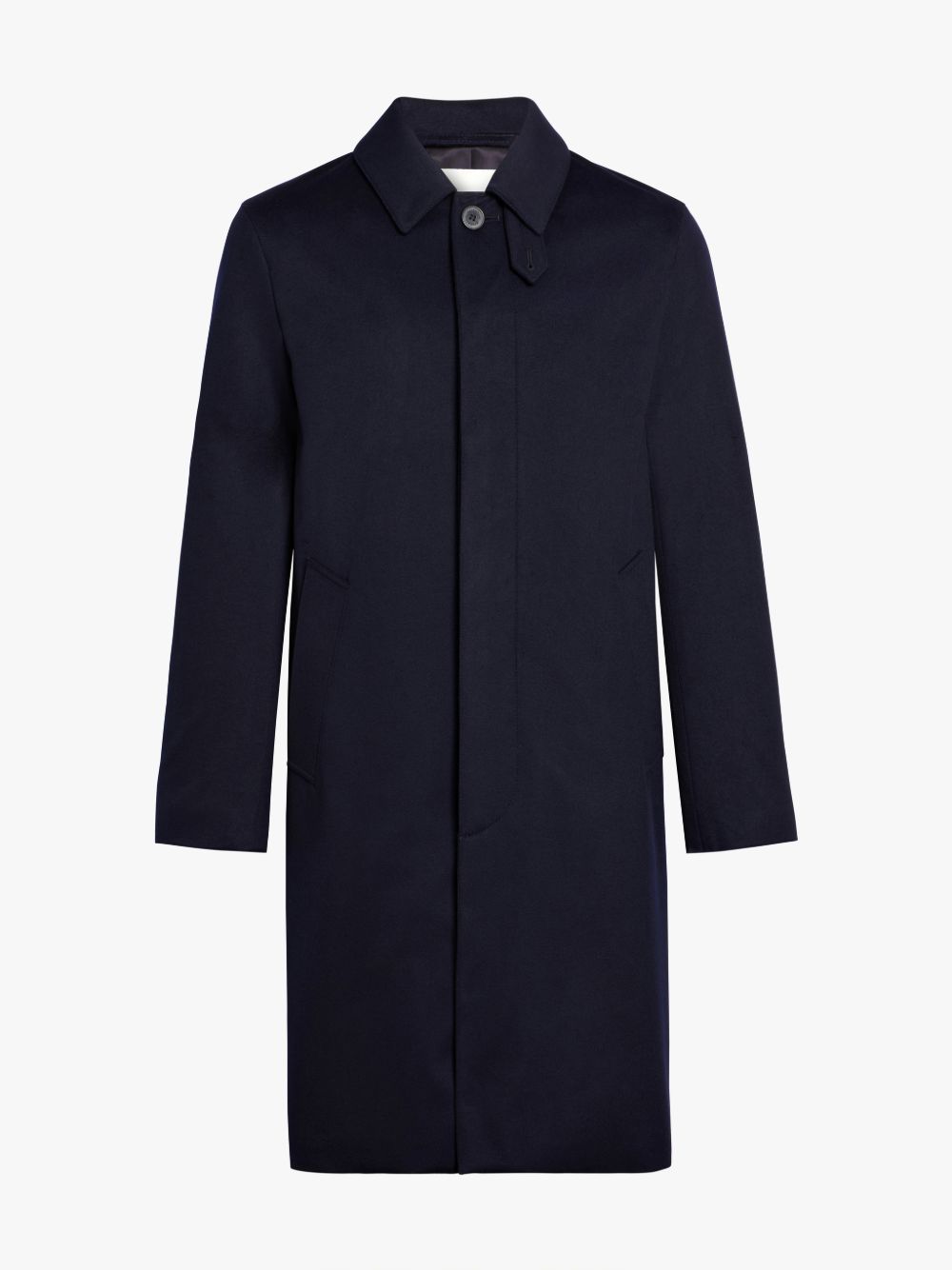 Navy Storm System Wool 3/4 Coat GM-001F | Mackintosh