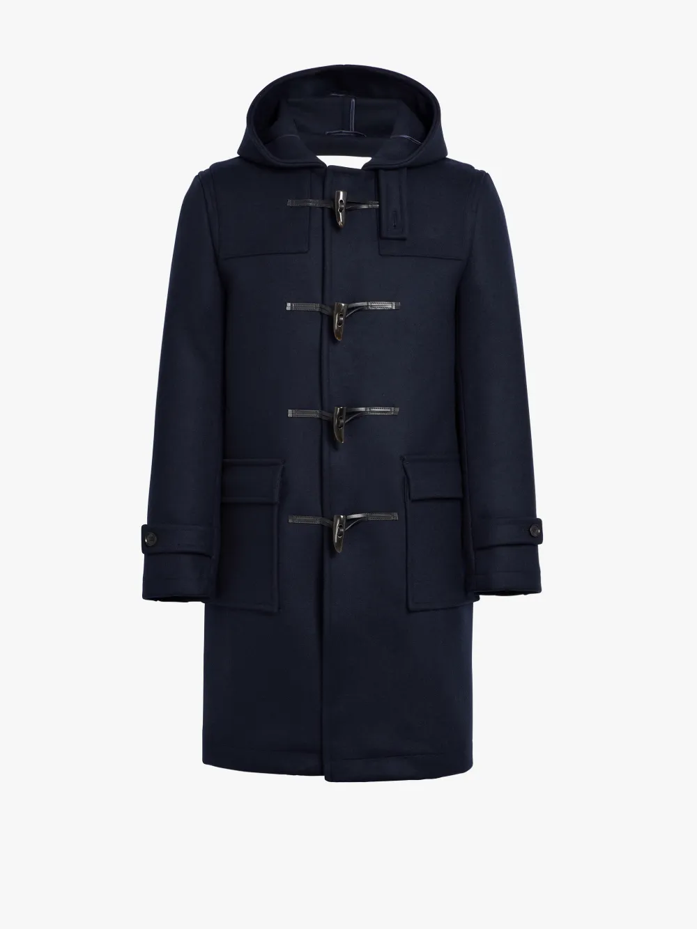 Dark Navy Wool Duffle Coat GM-013 | Mackintosh