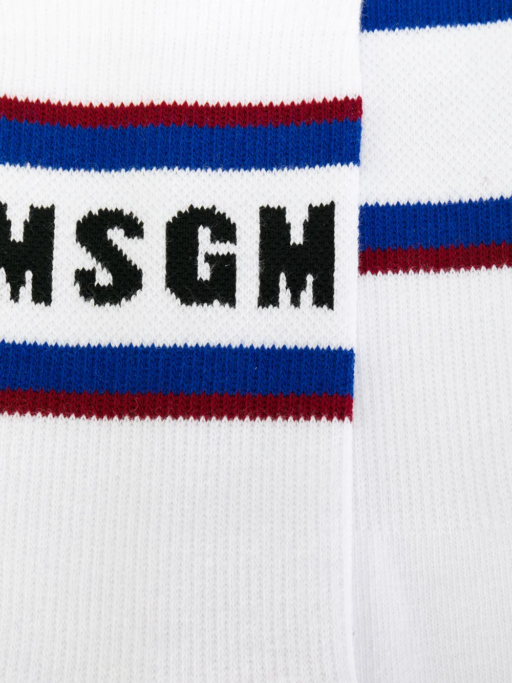 MSGM logo socks Wit
