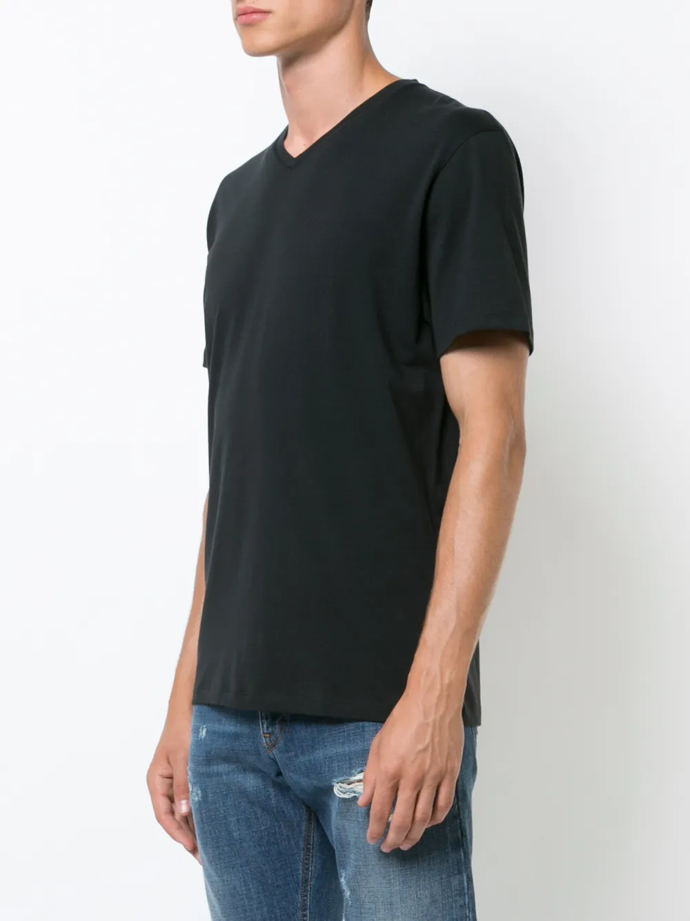  Pya V-neck T-shirt - Black 