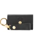 As2ov grained-effect key case - Black