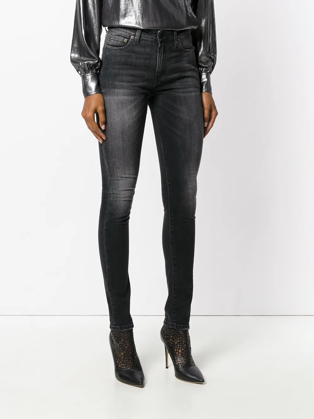 saint laurent 紧身牛仔裤