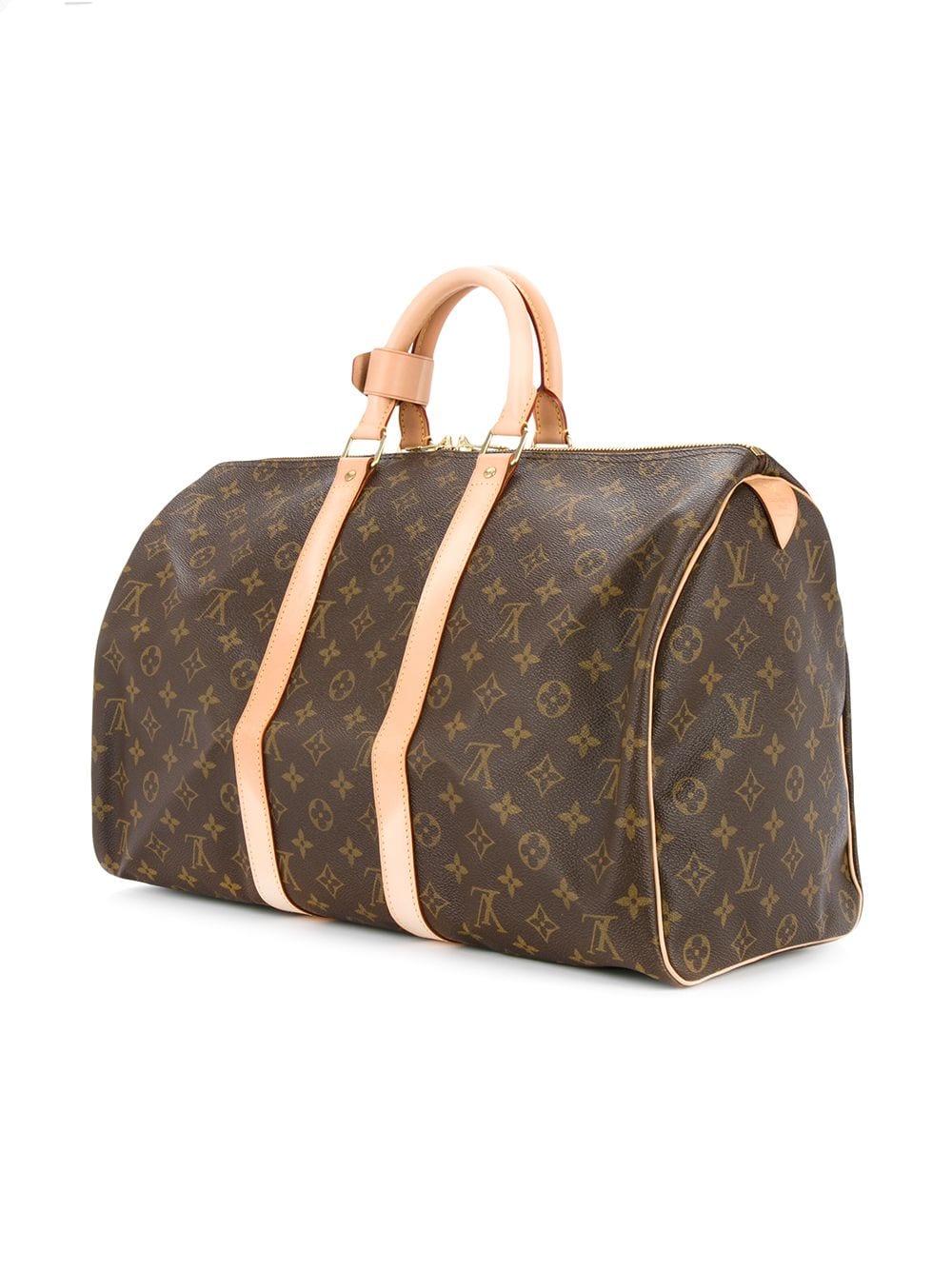 Authentic LOUIS VUITTON Monogram Keepall 45 Carry-on Travel 