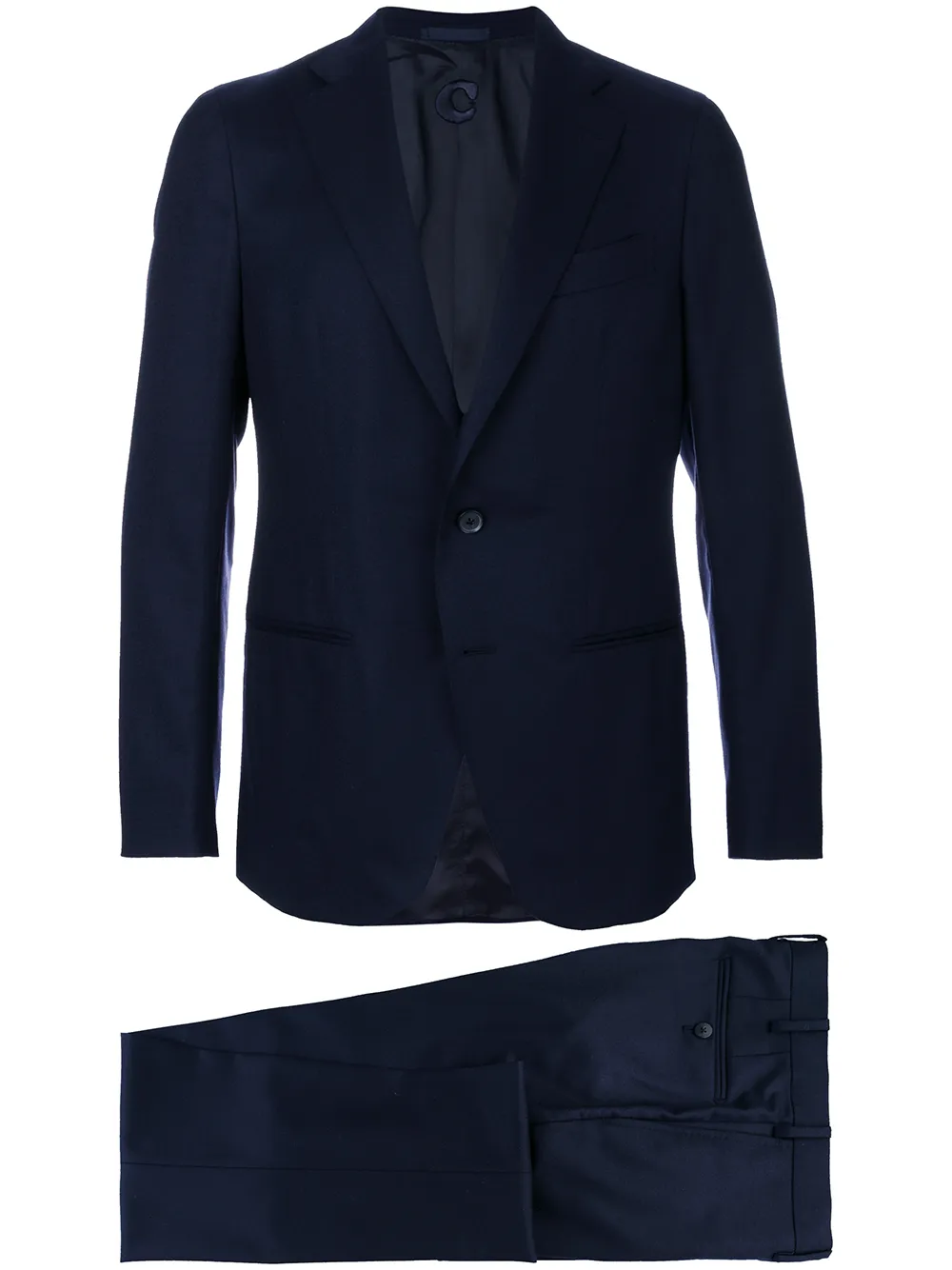 two piece suit